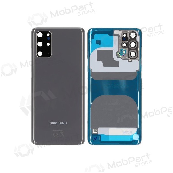 Samsung G985 / G986 Galaxy S20 Plus Rückseite Akkudeckel Grau (Cosmic Grey) (gebraucht grade B, original) Samsung G985 / G986 Galaxy S20 Plus Rückseite Akkudeckel Grau (Cosmic Grey) (gebraucht grade B, original)