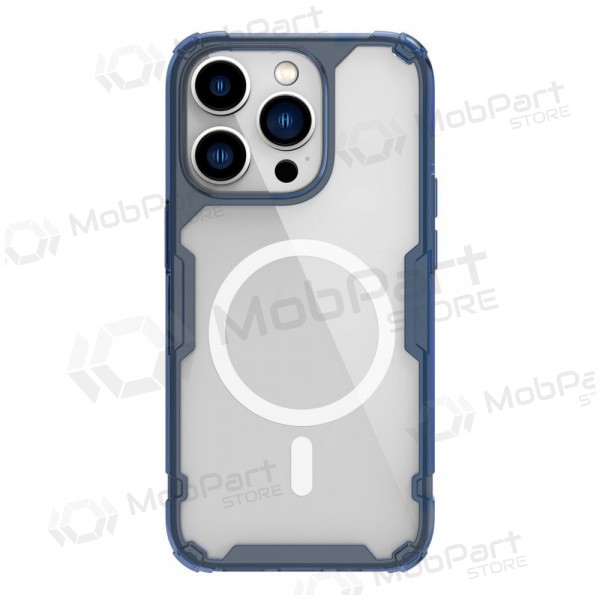 Apple iPhone 14 Pro Handyhülle „Nillkin Nature Magnetic“ (Blau)