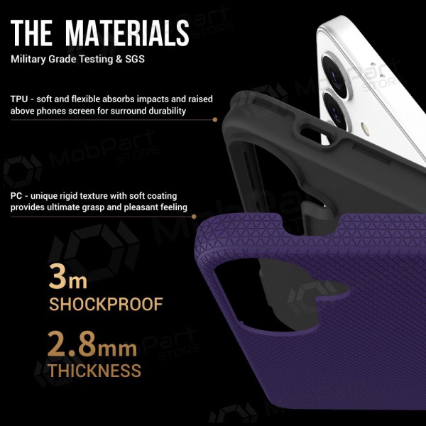 Handyhülle Perfectionists Triangle Case Samsung A266 A26 5G Violett
