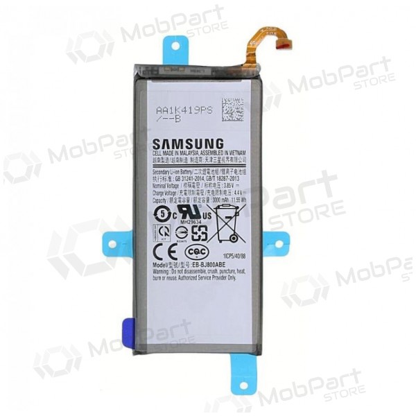 Samsung Galaxy A6 (2018), J6 (2018) Batterie, akumuliatorius (original) Samsung Galaxy A6 (2018), J6 (2018) Batterie, akumuliatorius (original)