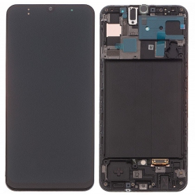 Samsung A505 Galaxy A50 (2019) Display (Schwarz) (service pack) (original)