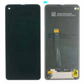 Samsung G715F Galaxy Xcover PRO Display (Schwarz) - PREMIUM