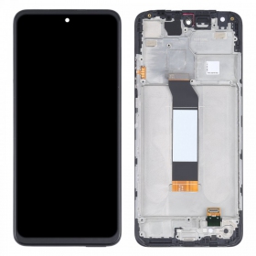 Xiaomi Redmi Note 10 5G / Redmi Note 10T 5G / Poco M3 Pro 5G Display (Schwarz) (mit Rahmen) (original)