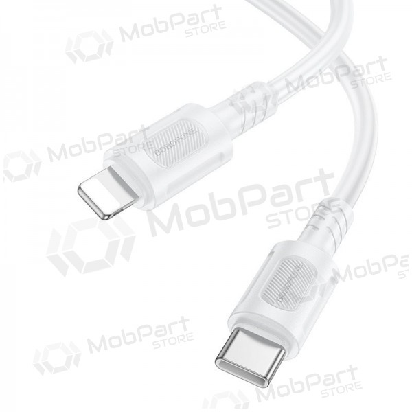 Lightning-Kabel Borofone BX111 USB-C auf Lightning 1 m PD 27 W weiß