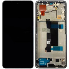 Xiaomi Poco X6 5G (compatible with Redmi Note 13 Pro 5G) Display (Blau) (mit Rahmen) (original)