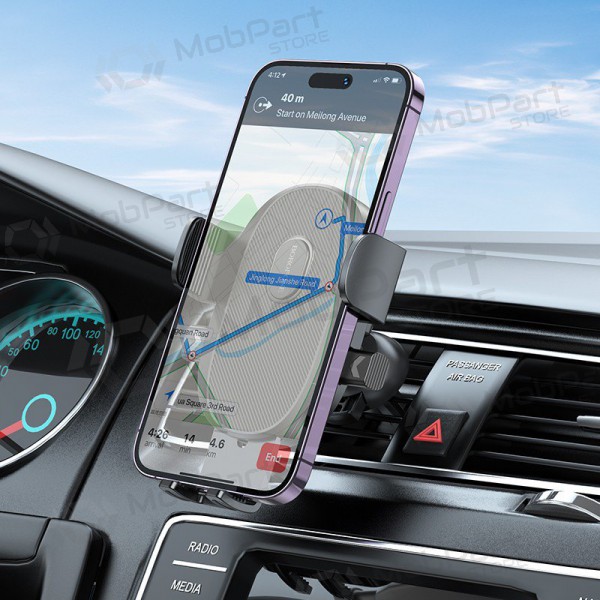 Halterung für Autotelefon Borofone BH92 (air vent) Schwarz Halterung für Autotelefon Borofone BH92 (air vent) Schwarz