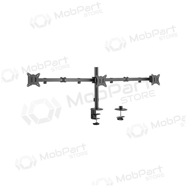 Trijų 17”-27” monitorių laikiklis Trijų 17”-27” monitorių laikiklis