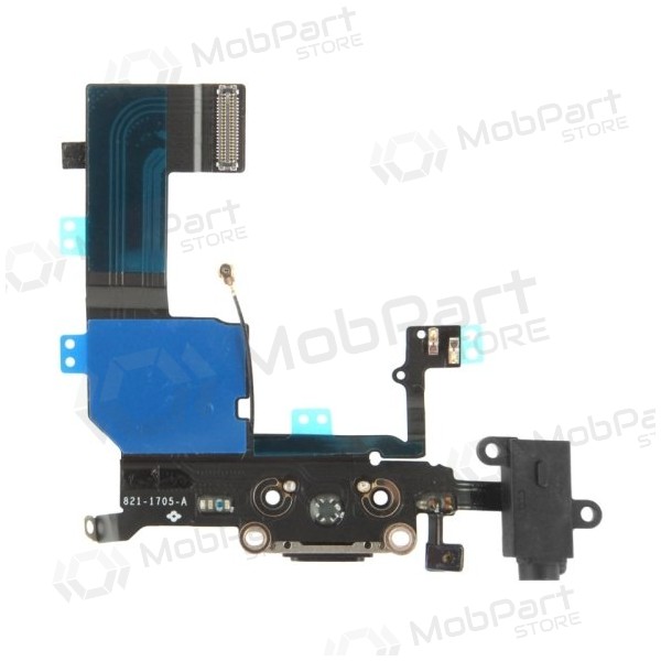 Apple iPhone 5C Ladeanschluss und Mikrofonanschluss (Schwarz) Apple iPhone 5C Ladeanschluss und Mikrofonanschluss (Schwarz)