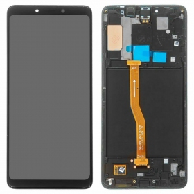 Samsung A920F Galaxy A9 (2018) Display (Schwarz) (mit Rahmen) (service pack) (original)