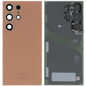 Samsung Galaxy S24 Ultra rückseitige Abdeckung (orange) (original)