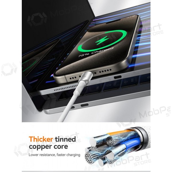 USB Kabel Joyroom S-A51 USB-C to Lightning 30W 1.2m Grau