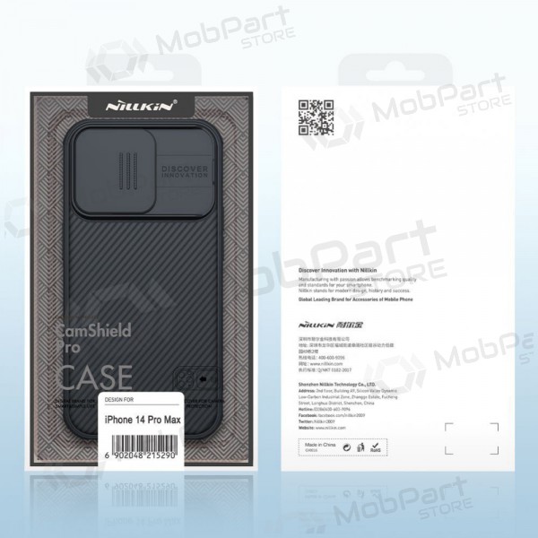 Apple iPhone 15 Plus Handyhülle „Nillkin CamShield Pro“ (Blau)
