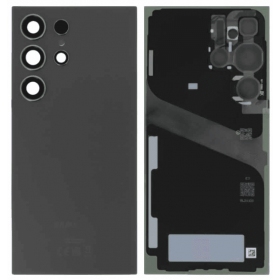 Samsung Galaxy S24 Ultra rückseitige Abdeckung (schwarz) (original)