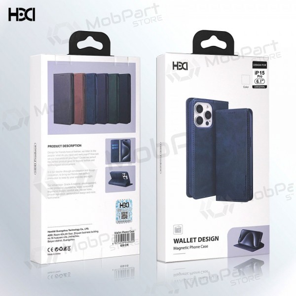 Handyhülle HDD Magnetic Wallet Case Apple iPhone 7/8/SE 2020/SE 2022 Violett