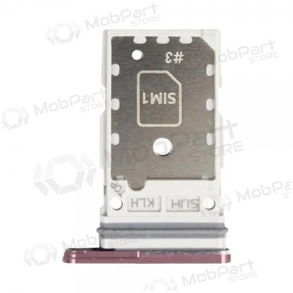 Samsung Galaxy S22 Ultra Dual SIM-Kartenhalter (Burgundy) (service pack) (original) Samsung Galaxy S22 Ultra Dual SIM-Kartenhalter (Burgundy) (service pack) (original)