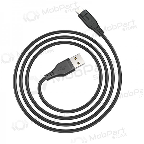 USB Kabel Acefast C3-04 USB-A to USB-C 1.2m Schwarz
