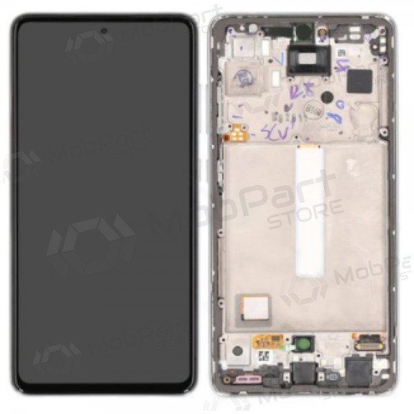 Samsung Galaxy A52s Display (Weiß) (mit Rahmen) (original) Samsung Galaxy A52s Display (Weiß) (mit Rahmen) (original)