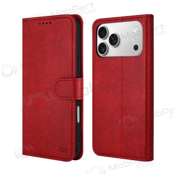 Handyhülle HDD Clasp Wallet Case Samsung S901 S22 5G Rot