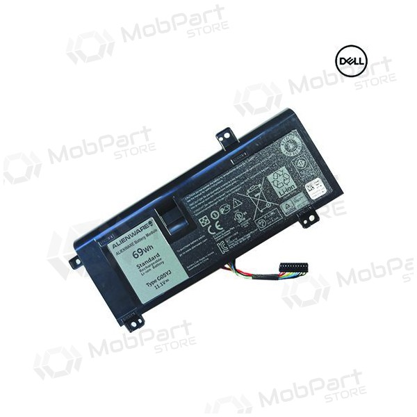 DELL 8X70T, 6216mAh Laptop-Batterie / Akku - PREMIUM DELL 8X70T, 6216mAh Laptop-Batterie / Akku - PREMIUM