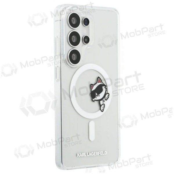 Samsung Galaxy S26 Ultra hülle - Karl Lagerfeld IML Choupette Peekaboo Logo Magnetic (transparent)