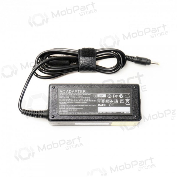 HP 65W: 18.5V, 3.5A Laptop Ladegerät Netzteil HP 65W: 18.5V, 3.5A Laptop Ladegerät Netzteil