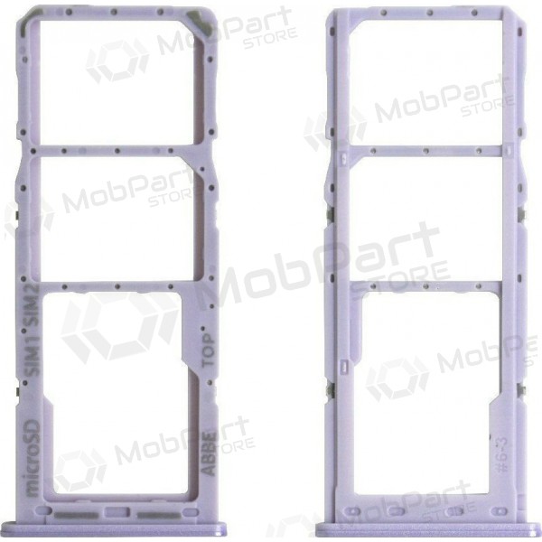 Samsung A225 Galaxy A22 4G 2021 SIM-Kartenhalter (Violett) (service pack) (original) Samsung A225 Galaxy A22 4G 2021 SIM-Kartenhalter (Violett) (service pack) (original)