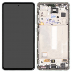 Samsung Galaxy A52s Display (Awesome Mint) (mit Rahmen) (original)