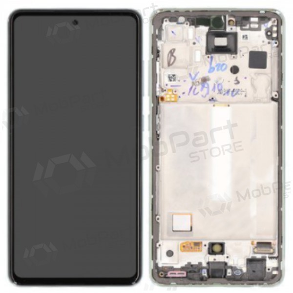 Samsung Galaxy A52s Display (Awesome Mint) (mit Rahmen) (original) Samsung Galaxy A52s Display (Awesome Mint) (mit Rahmen) (original)