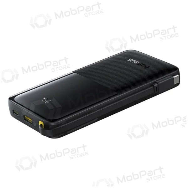 Externe Batterie Power Bank Baseus Bipow 2 20W 10000mAh Schwarz P10077101113-00 Externe Batterie Power Bank Baseus Bipow 2 20W 10000mAh Schwarz P10077101113-00