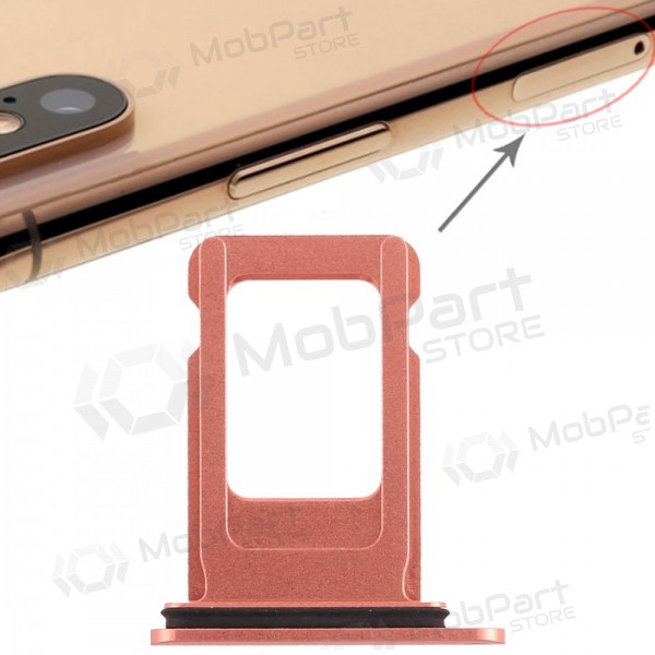 Apple iPhone XR SIM-Kartenhalter Rosa (Coral)