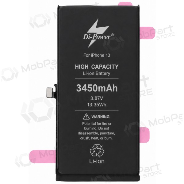 Apple iPhone 13 Akku, Di-Power 3450 mAh (erhöhte Kapazität)