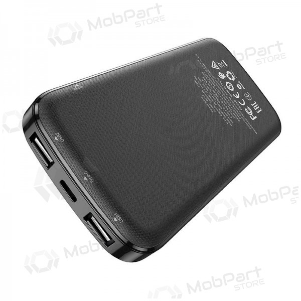 externe Batterie Power Bank Borofone BJ17 2xUSB 10000mAh Schwarz