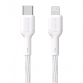 Lightning Kabel Dudao L9X USB-C auf Lightning 2 m 30 W weiß