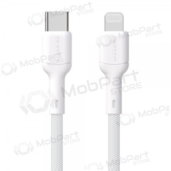 Lightning Kabel Dudao L9X USB-C auf Lightning 2 m 30 W weiß