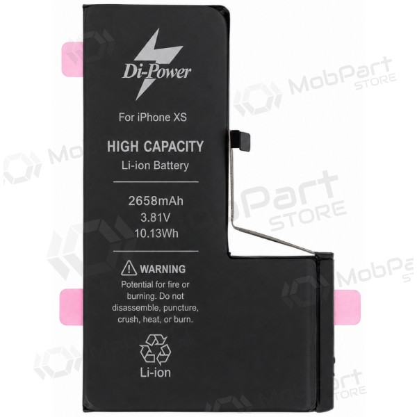 Apple iPhone XS Akku, Di-Power 2658 mAh (erhöhte Kapazität)