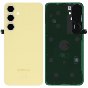 Samsung Galaxy S24 FE rückseitige Abdeckung (gelb) (original)