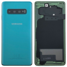 Samsung G973 Galaxy S10 Rückseite Akkudeckel Grün (Prism Green) (gebraucht grade C, original)