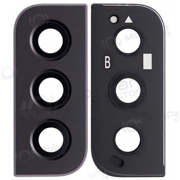 Samsung S906 Galaxy S22 Plus Kameraglas (Schwarz) (mit Rahmen) Samsung S906 Galaxy S22 Plus Kameraglas (Schwarz) (mit Rahmen)