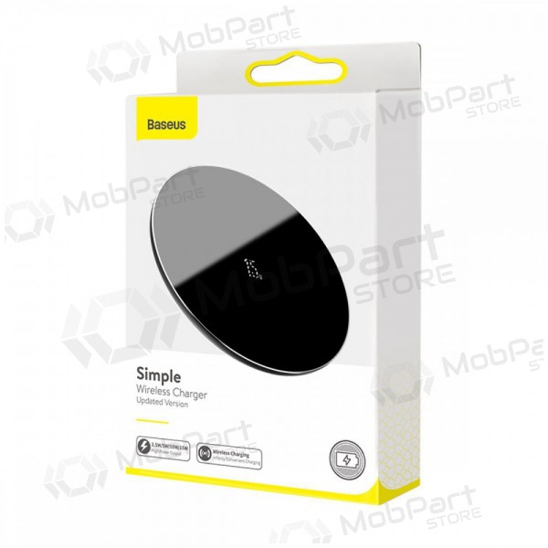 Ladegerät kabellos Baseus Simple Type-C (15W) WXJK-B01 (Schwarz)