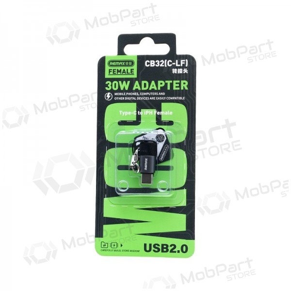 Adapter Remax CB32 USB-C auf Lightning USB 2.0