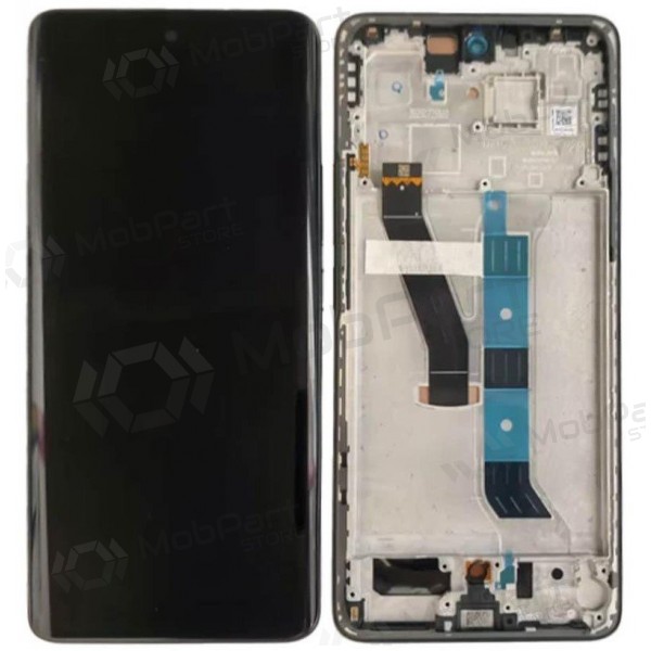 Xiaomi Poco M8 5G bildschirm (schwarz) (mit rahmen) (original)