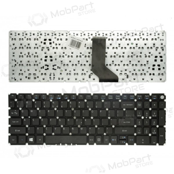 ACER Aspire E5-573, E5-573G, E5-573T, E5-573TG (US) Tastatur ACER Aspire E5-573, E5-573G, E5-573T, E5-573TG (US) Tastatur