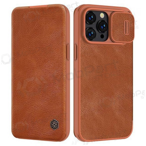 Apple iPhone 14 hülle „Nillkin Leather“ (braun)