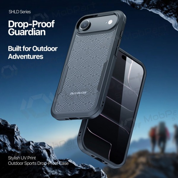 Apple iPhone Air hülle - Dux Ducis Shld - schwarz (Contour Pattern)