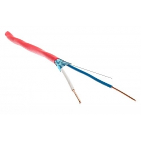 Brandbeständiges geschirmtes halogenfreies installationskabel Bitner HTKSHekw 2x1,0mm