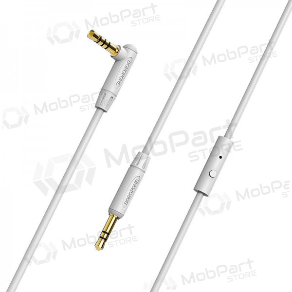 Audio Adapter 3,5mm į 3,5mm Borofone BL5 AUX (Grau) Audio Adapter 3,5mm į 3,5mm Borofone BL5 AUX (Grau)