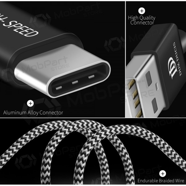 USB Kabel Dux Ducis K-ONE Type-C FastCharging 1.0m