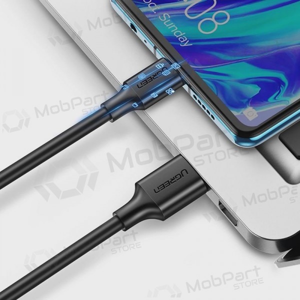 USB-C Kabel Ugreen US184 USB-A zu USB-C 1 m USB 3.2 Gen1 3 A schwarz