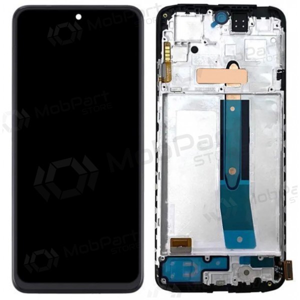 Xiaomi Redmi Note 11S, Note 12S, Poco M4 Pro 4G Bildschirm (schwarz) (mit Rahmen) (OLED)
