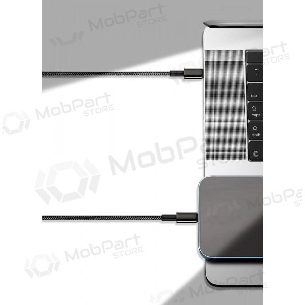 Lightning-kabel Baseus Tungsten CATLWJ-01 USB-C zu Lightning 1 m PD 20 W schwarz